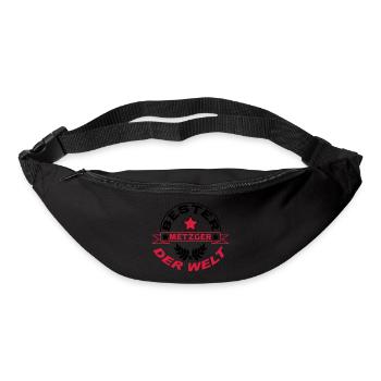 Metzger / Backer / Butcher / Baker / Vati - Bum bag - black - Front