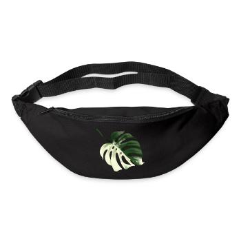 Monstera Premium Design - Bum bag - black - Front