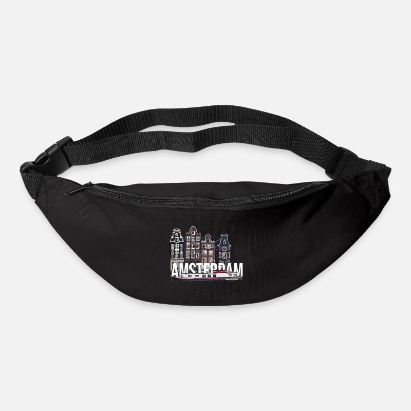 Amsterdam - Gürteltasche - Schwarz