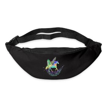 Unicorn mythical creatures - Bum bag - black - Front