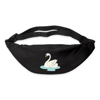 Swan - Bum bag - black - Front