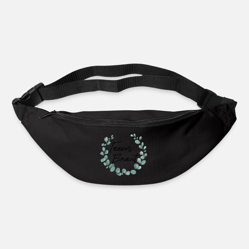 Team Braut - Junggesellinnenabschied - Gürteltasche - Schwarz
