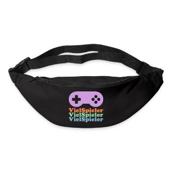 Viel-Spieler - Gürteltasche - Schwarz - Vorne