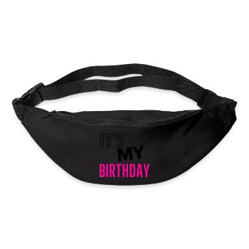 Geburstag I Its my Birthday - Gürteltasche - Schwarz - Vorne
