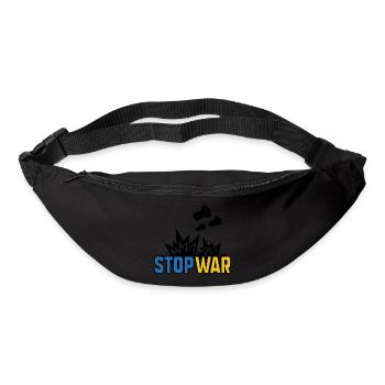 Stop War - Bum bag - black - Front