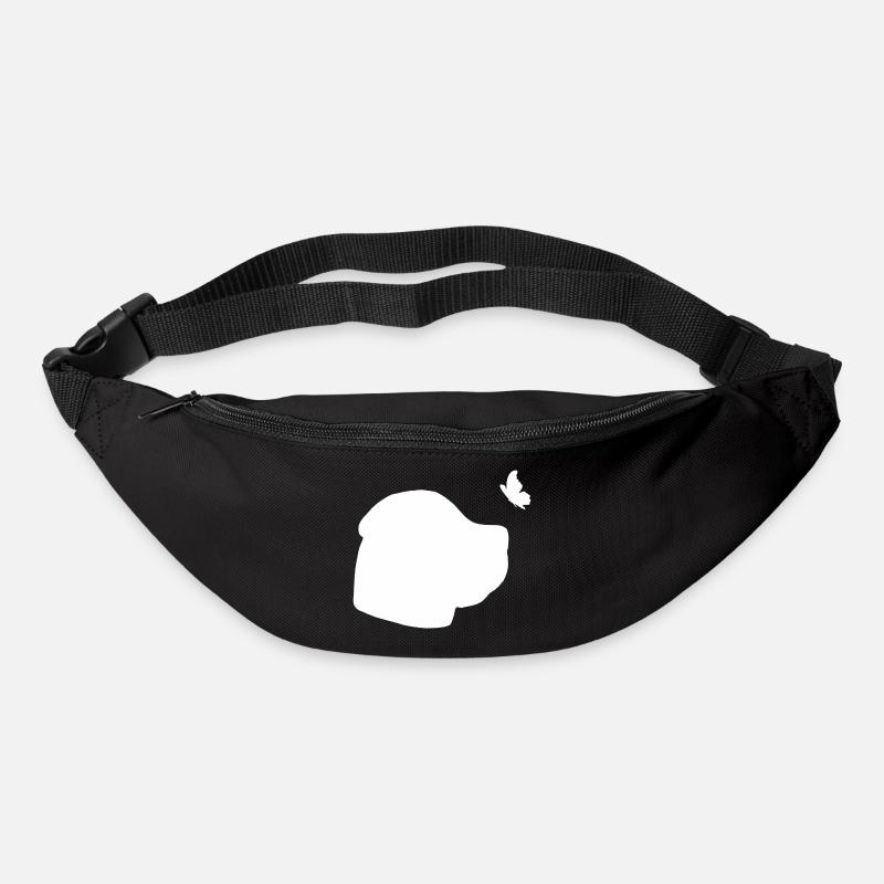 Boerboel Silhouette - Gürteltasche - Schwarz