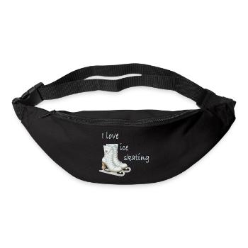 Ice skating - Bum bag - black - Front
