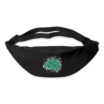 Funny Environmental Protection Birthday Gift Idea - Bum bag - black - Front