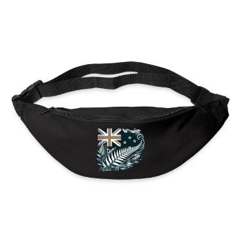 New Zealand Aotearoa Kiwi 17 - Bum bag - black - Front