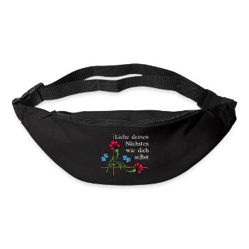 Charité 2 - Sac banane - noir - Devant