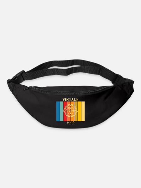Anniversary 18 Years Vintage 2006 Gift 2006 - Bum bag - black