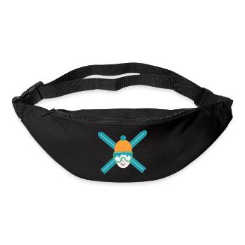 Ski Crazy - Sans nom - Sac banane - noir - Devant