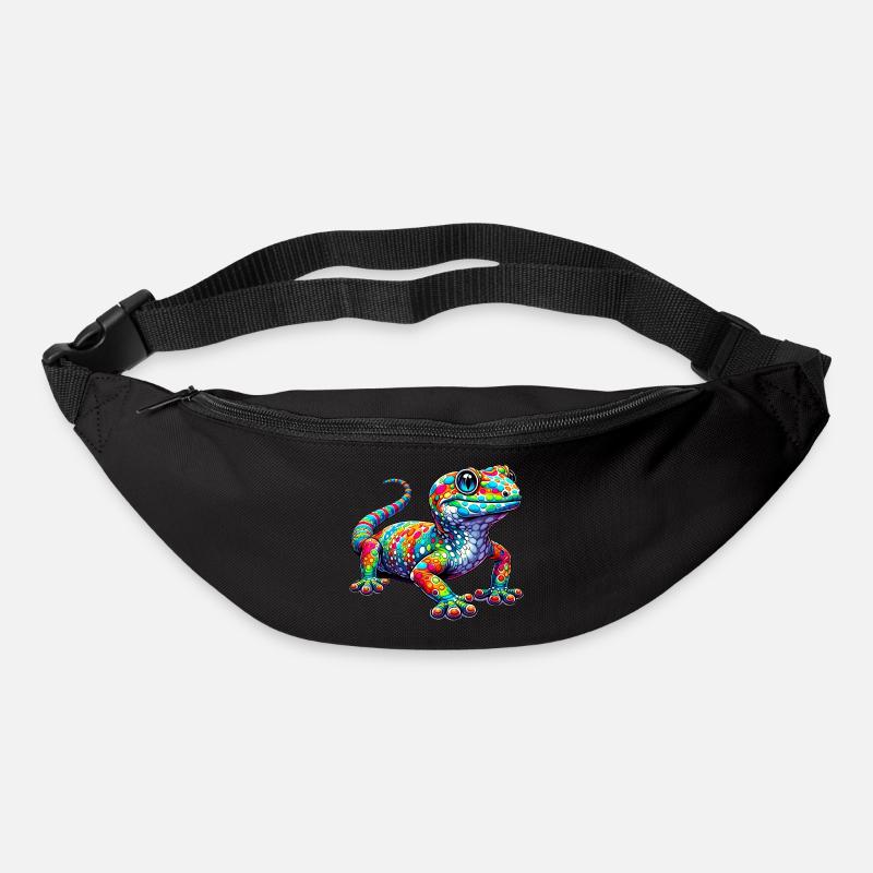 Gecko - Gürteltasche - Schwarz