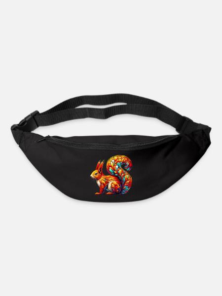 Eichhörnchen - Gürteltasche - Schwarz