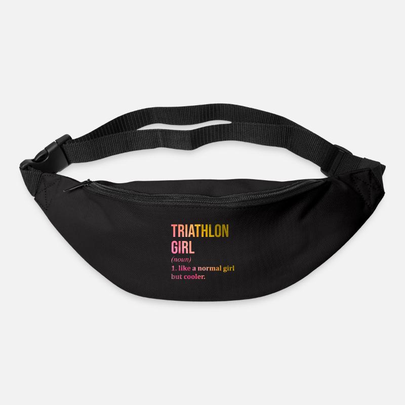 Triathlon - Gürteltasche - Schwarz