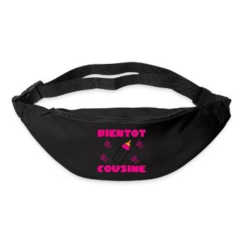 SOON TO BE A COUSIN - Bum bag - black - Front