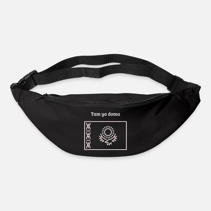 Tam ya doma Kasachstan - Gürteltasche - Schwarz
