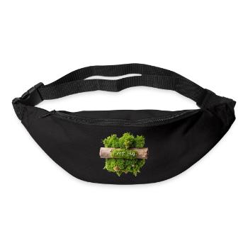 MOUSSE, CÂLIN DE FORÊT - Sac banane - noir - Devant