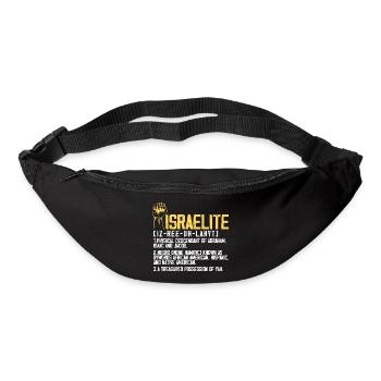 Israelite Meaning - Bum bag - black - Front