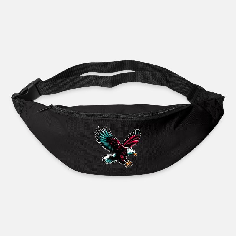 Aigle - Sac banane - noir