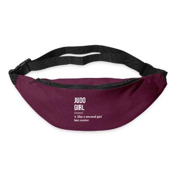 Judo - Bum bag - burgundy - Front