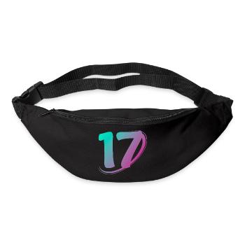 Number 17 multicolor - Bum bag - black - Front