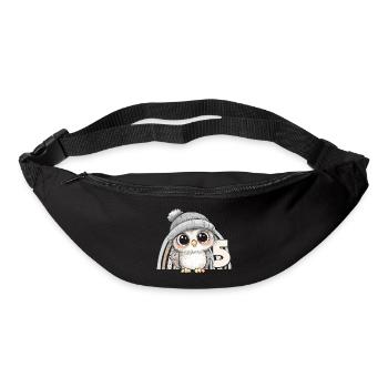 5th Birthday Owl Rainbow Cute Cute - Bum bag - black - Front