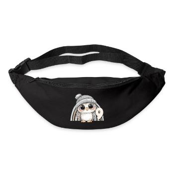9th Birthday Owl Rainbow Cute Cute - Bum bag - black - Front
