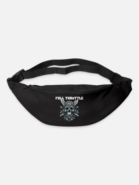 Vollgas - Full Throttle - Gürteltasche - Schwarz