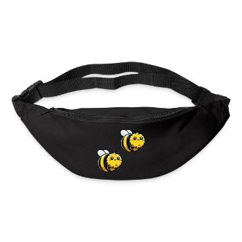 hummel biene 2 - Gürteltasche - Schwarz - Vorne
