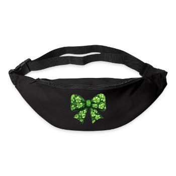 Arc St Patrick’s Day Shamrock chance - Sac banane - noir - Devant
