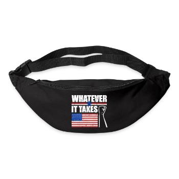 Whatever It Takes USA - Gürteltasche - Schwarz - Vorne