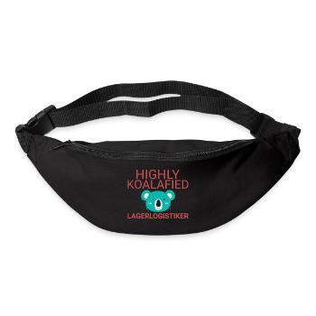 Lagerlogistiker Koalafied - Gürteltasche - Schwarz - Vorne