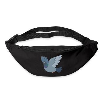 Flying City Pigeon Pigeons - Bum bag - black - Front