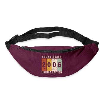 Anniversary 2006 - 20 years - Bum bag - burgundy - Front