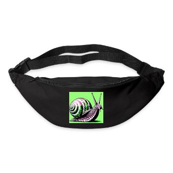 Snail - Bum bag - black - Front