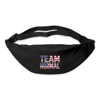Team Normal - Bum bag - black - Front