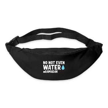 No not even water Ramadan - Bum bag - black - Front