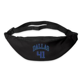 Dallas 41 - Gürteltasche - Schwarz - Vorne