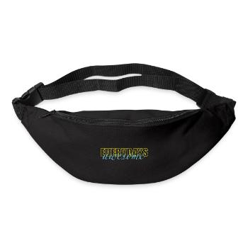 Jeden Tag erstaunlich - Gürteltasche - Schwarz - Vorne