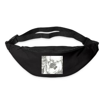 raseteur camargue - Sac banane - noir - Devant