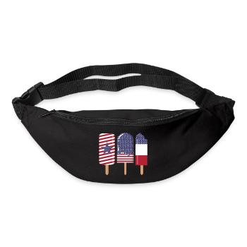 4. Juli USA - Gürteltasche - Schwarz - Vorne