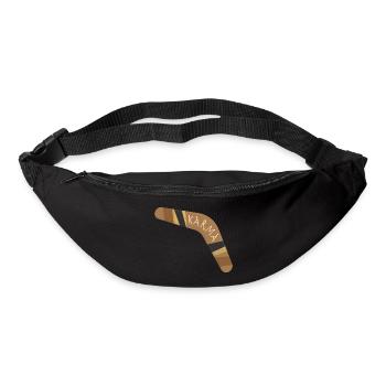 Karma boomerang - Gürteltasche - Schwarz - Vorne
