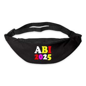 Abi 2025 - Gürteltasche - Schwarz - Vorne