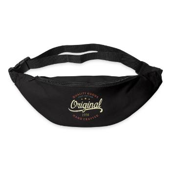 Original 1938 Geburtstagsgeschenk 1938 - Gürteltasche - Schwarz - Vorne