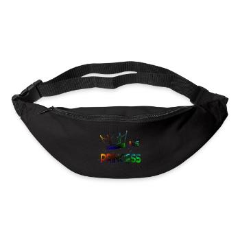 His Princess - Gürteltasche - Schwarz - Vorne