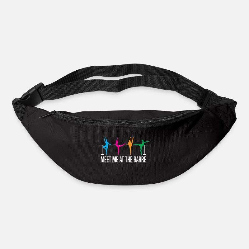 Ballett Ballerina - Gürteltasche - Schwarz