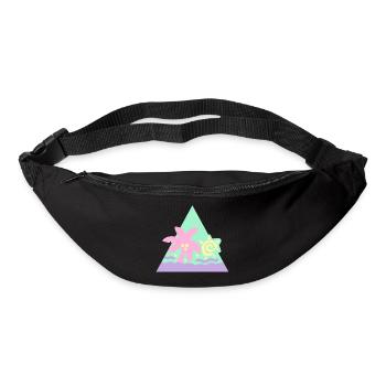 Glitter cheveux Flair [Pastel] - Sac banane - noir - Devant