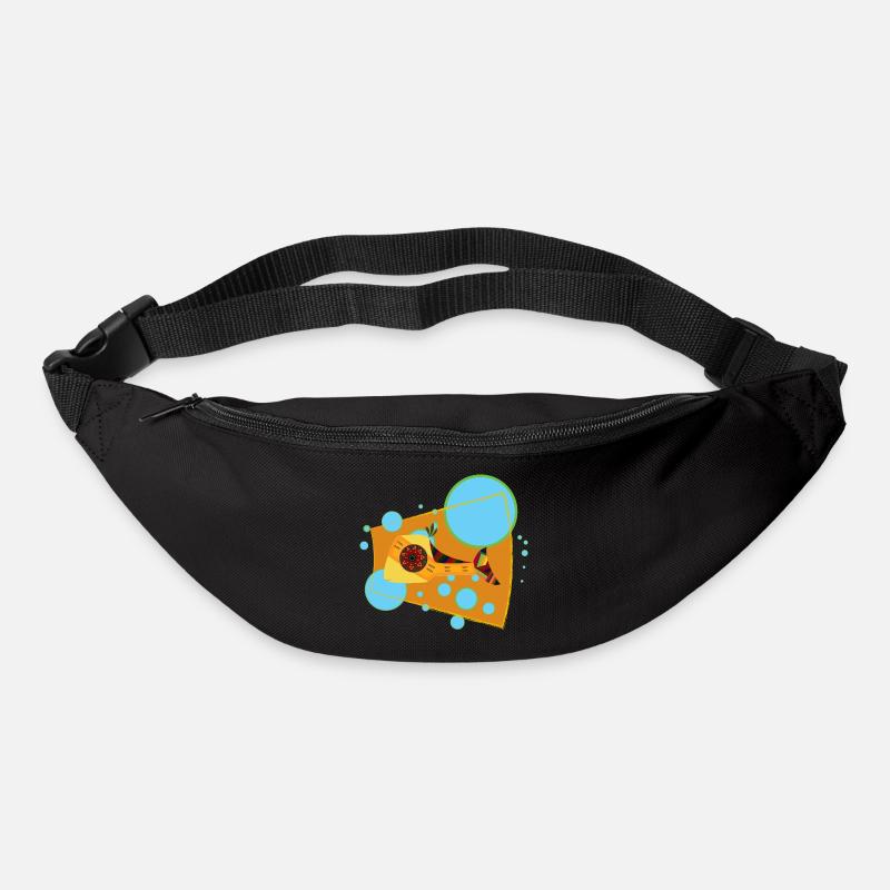 Lachs - Gürteltasche - Schwarz