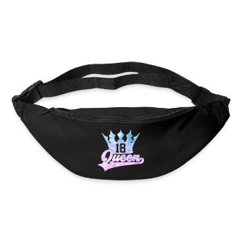 18. GEBURTSTAG SWEET 18 QUEEN - Gürteltasche - Schwarz - Vorne